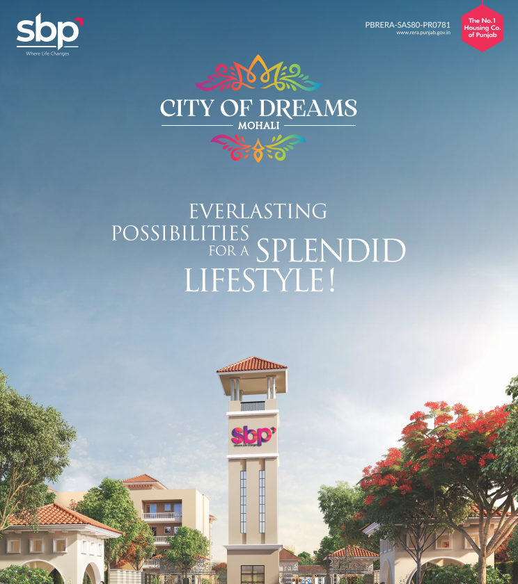 City Of Dream Mohali – Redefining Luxury Apartments in Mohali